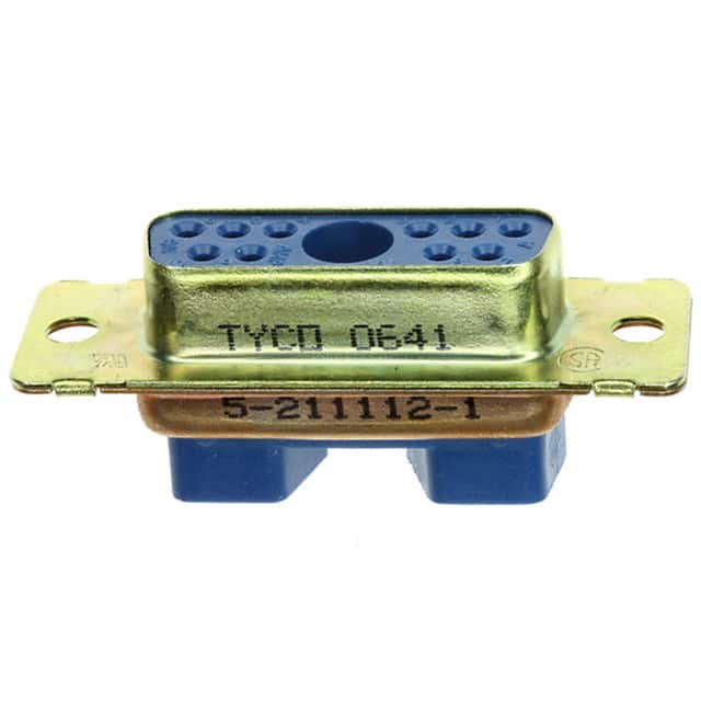 5-211112-1 TE Connectivity Aerospace, Defense and Marine  Alloggiamenti per connettori D-Sub a forma di D